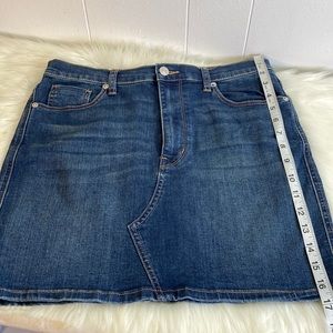 Free People Denim Mini Skirt